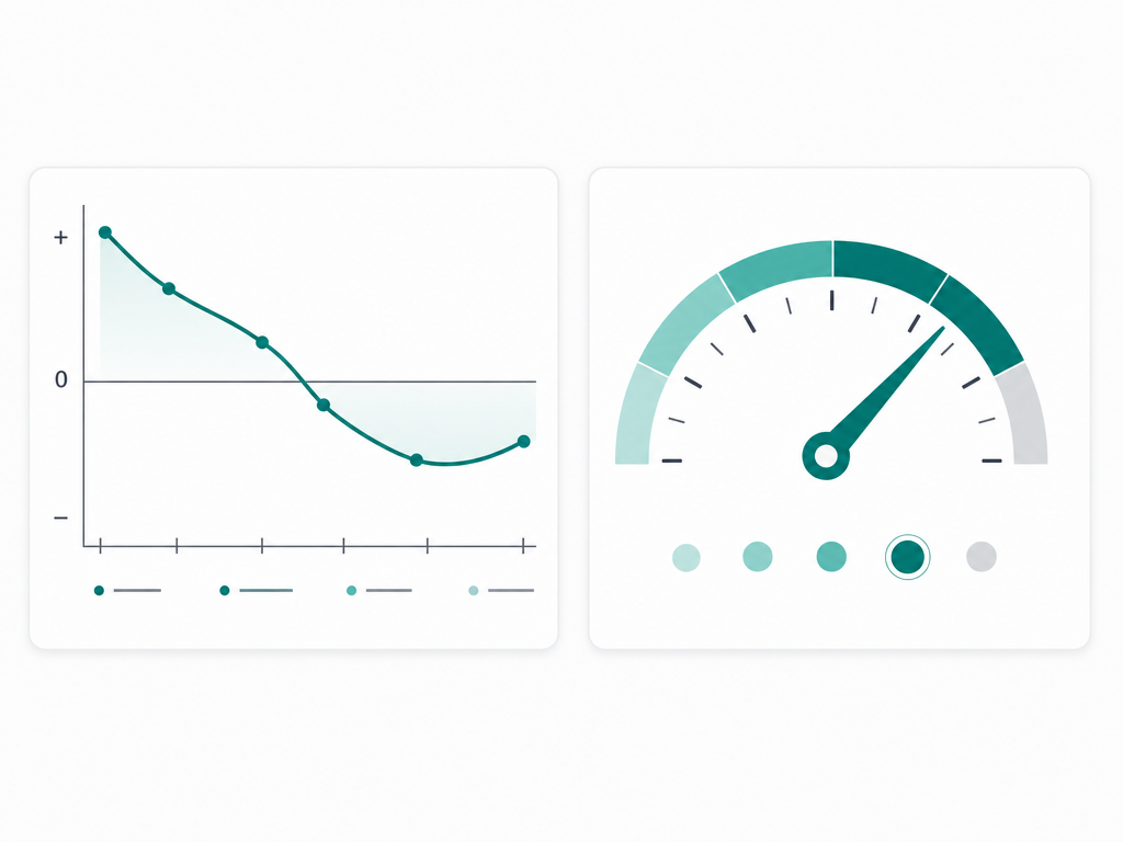 Infographic of recession warning signals: the inverted yield curve and the Sahm rule